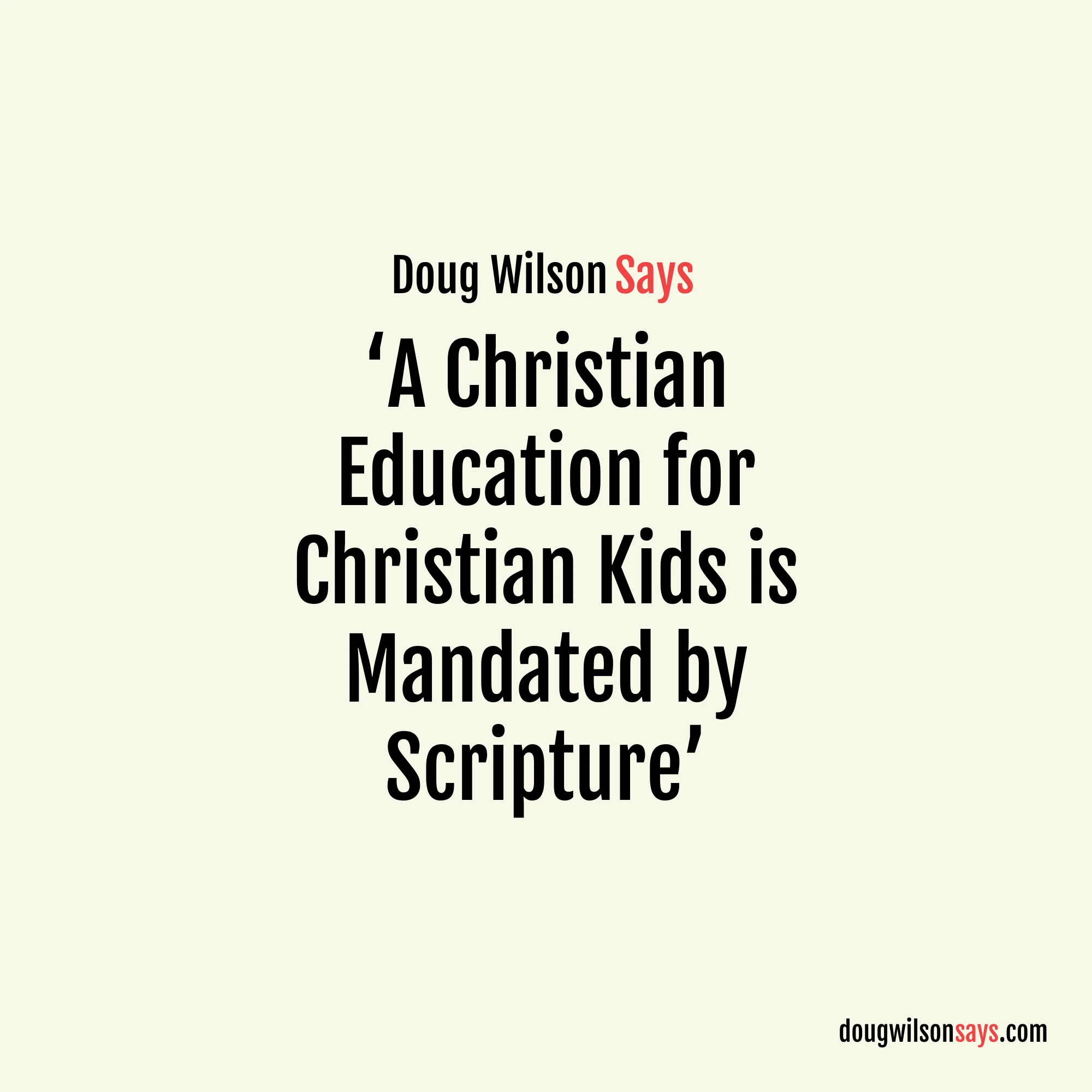 Image for christian-education-is-mandated-by-scripture