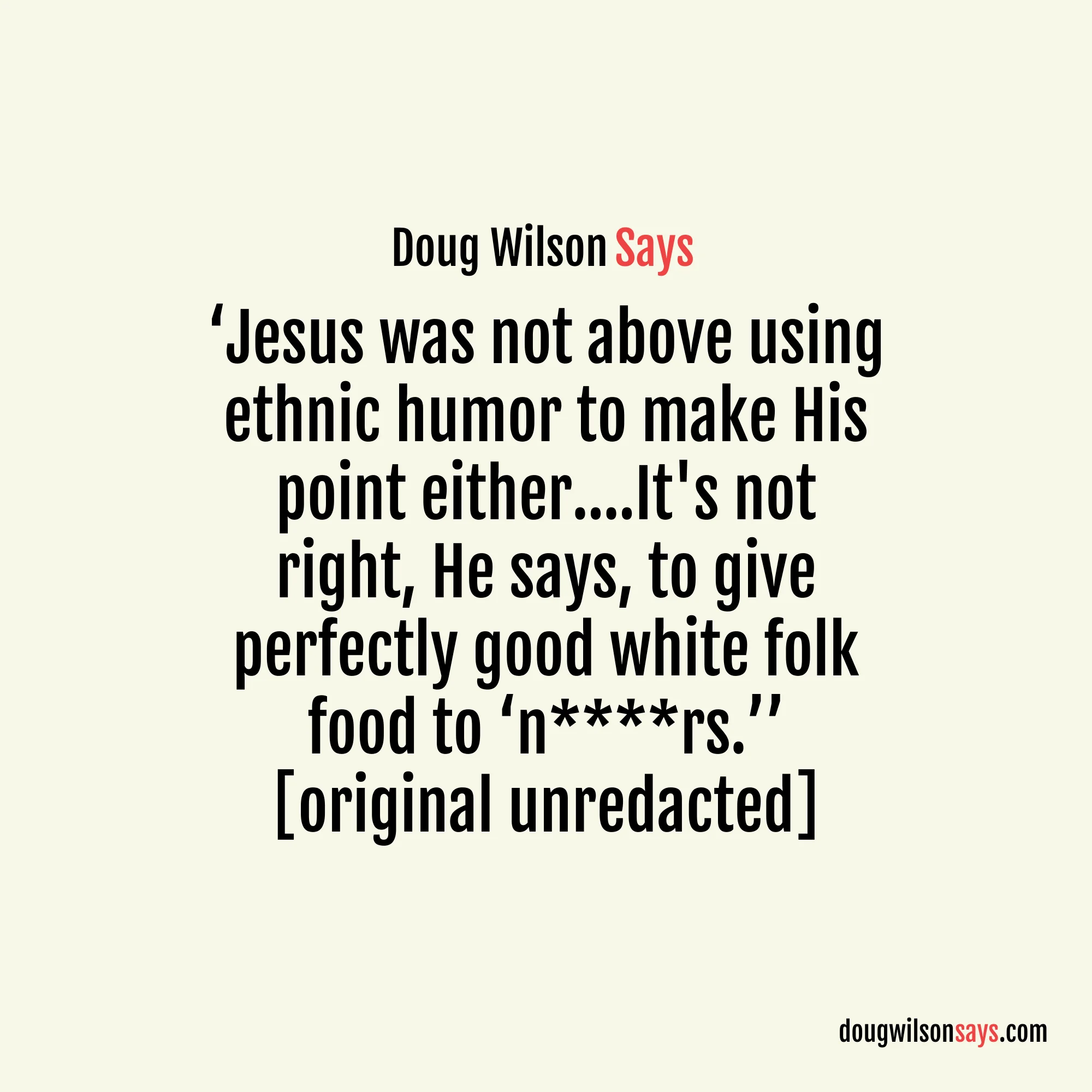 Image for jesus-uses-ethnic-humor