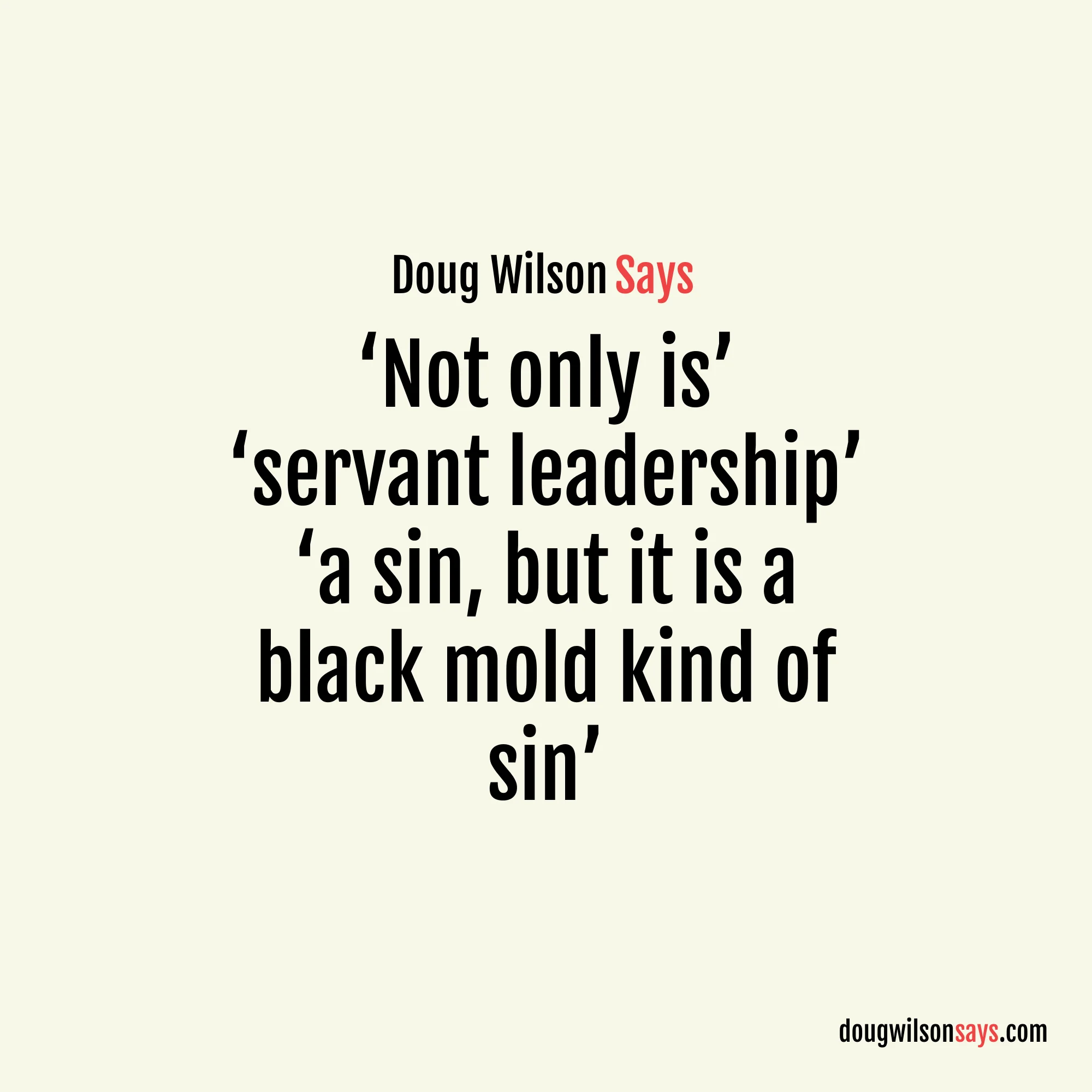 Image for the-sin-of-servant-leadership