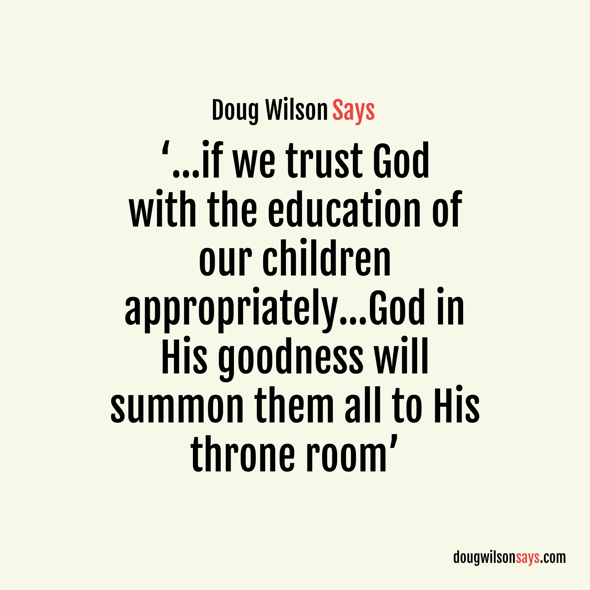 Image for trust-god-with-education-children-saved