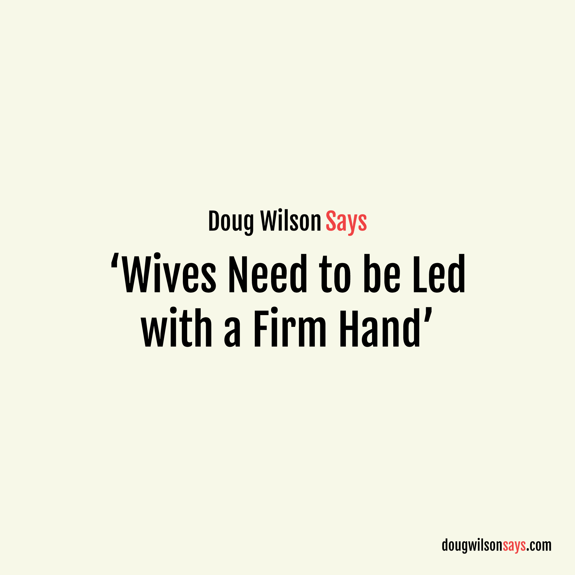 Image for wives-led-with-firm-hand